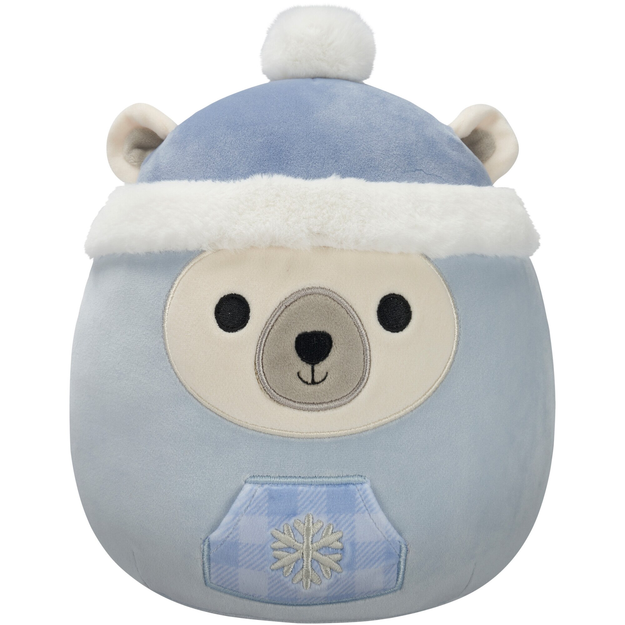 Jucarie de plus Squishmallows Squad 21 - Xmas, Brooke, 12 cm
