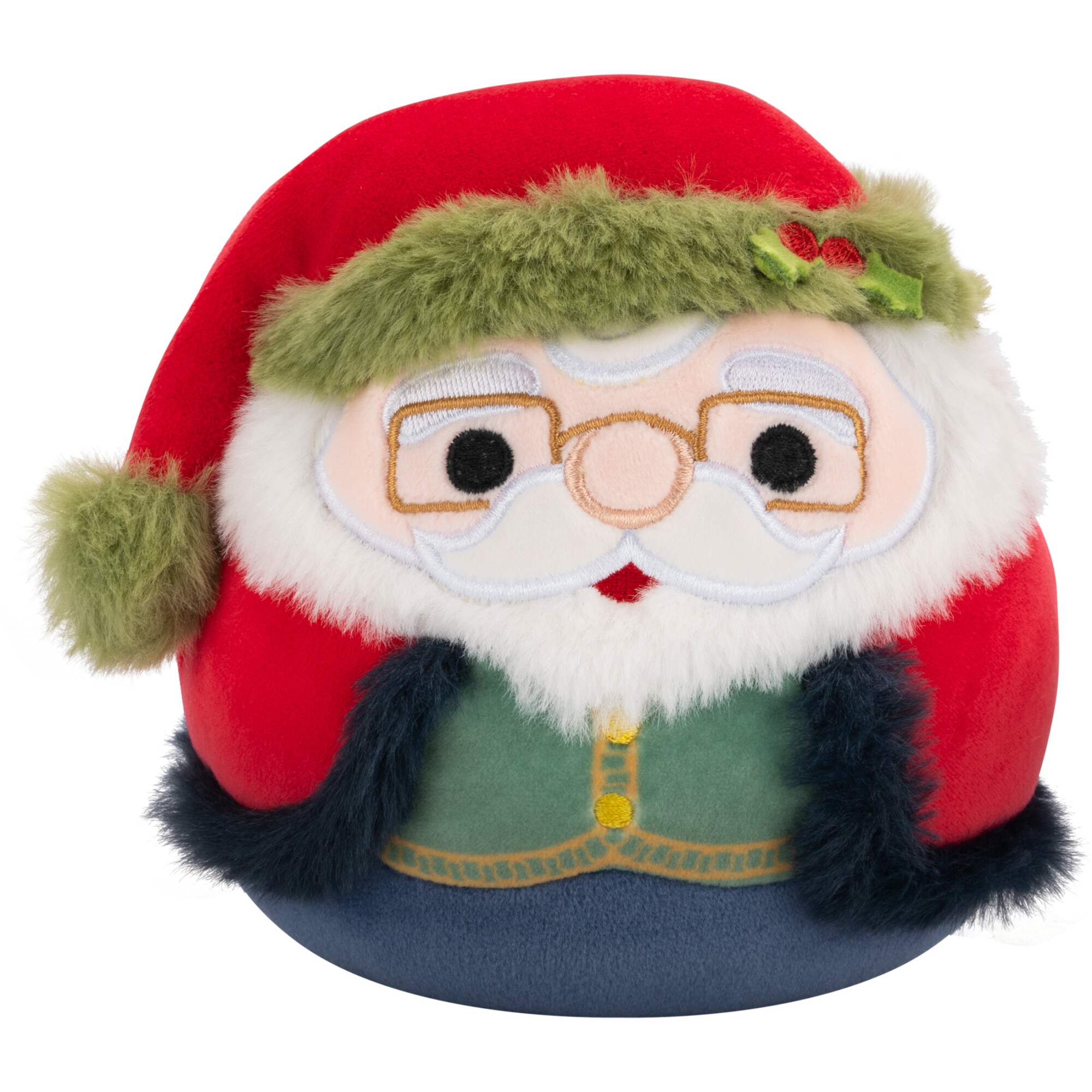 Jucarie de plus Squishmallows Squad 21 - Xmas, Nick, 19 cm