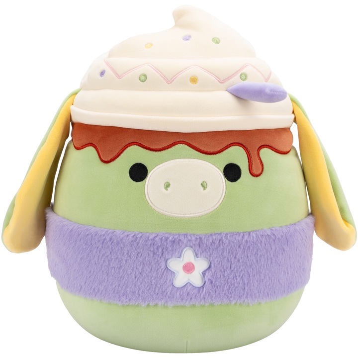 Jucarie de plus Squishmallows Squad 22 - Easter Speciality, Juniper, 30 cm