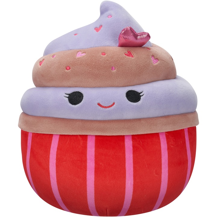 Плюшена играчка Squishmallows Squad 22 - Valentines, Tess, 19 см