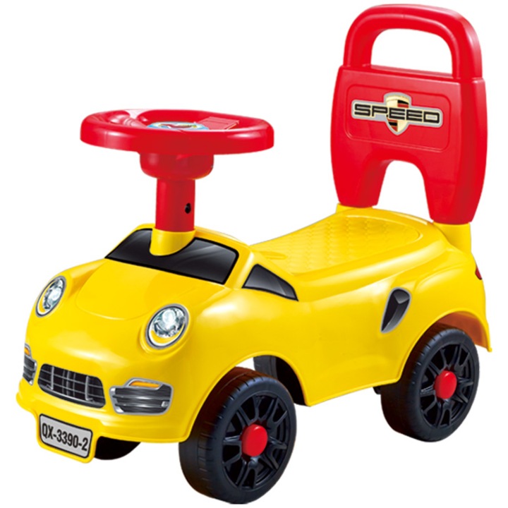 Masinuta Ride-on Star Ride - Prima mea masinuta, galbena