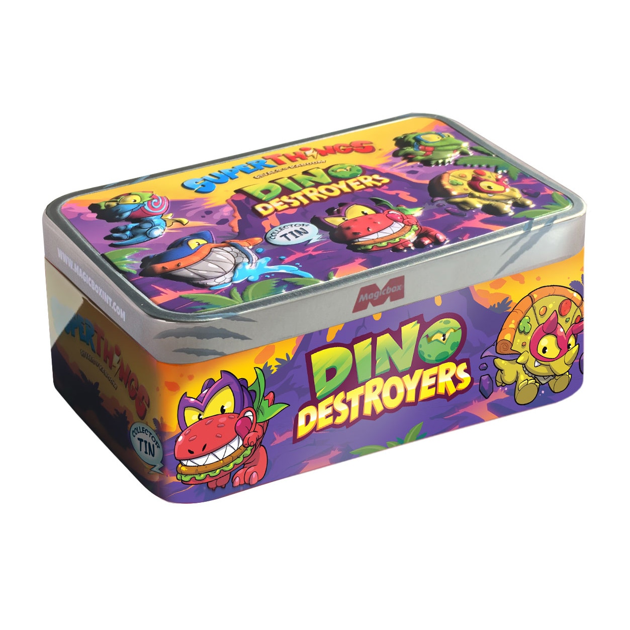 Caja con 5 figuras Superthings Exclusivos Efecto Metalizado Caja con 5 figuras Superthings Exclusivos Efecto Metalizado