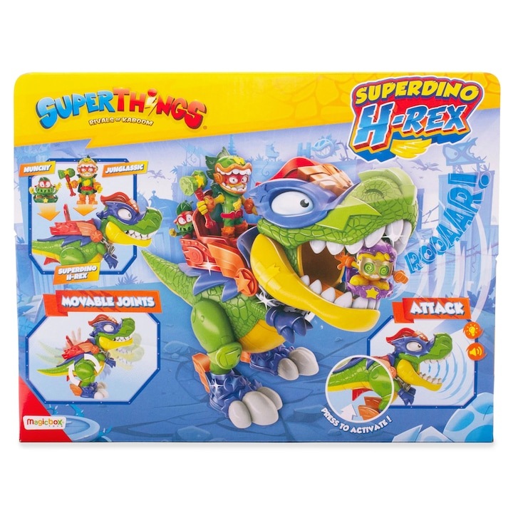 SuperThings játékszett - Superdino H-Rex