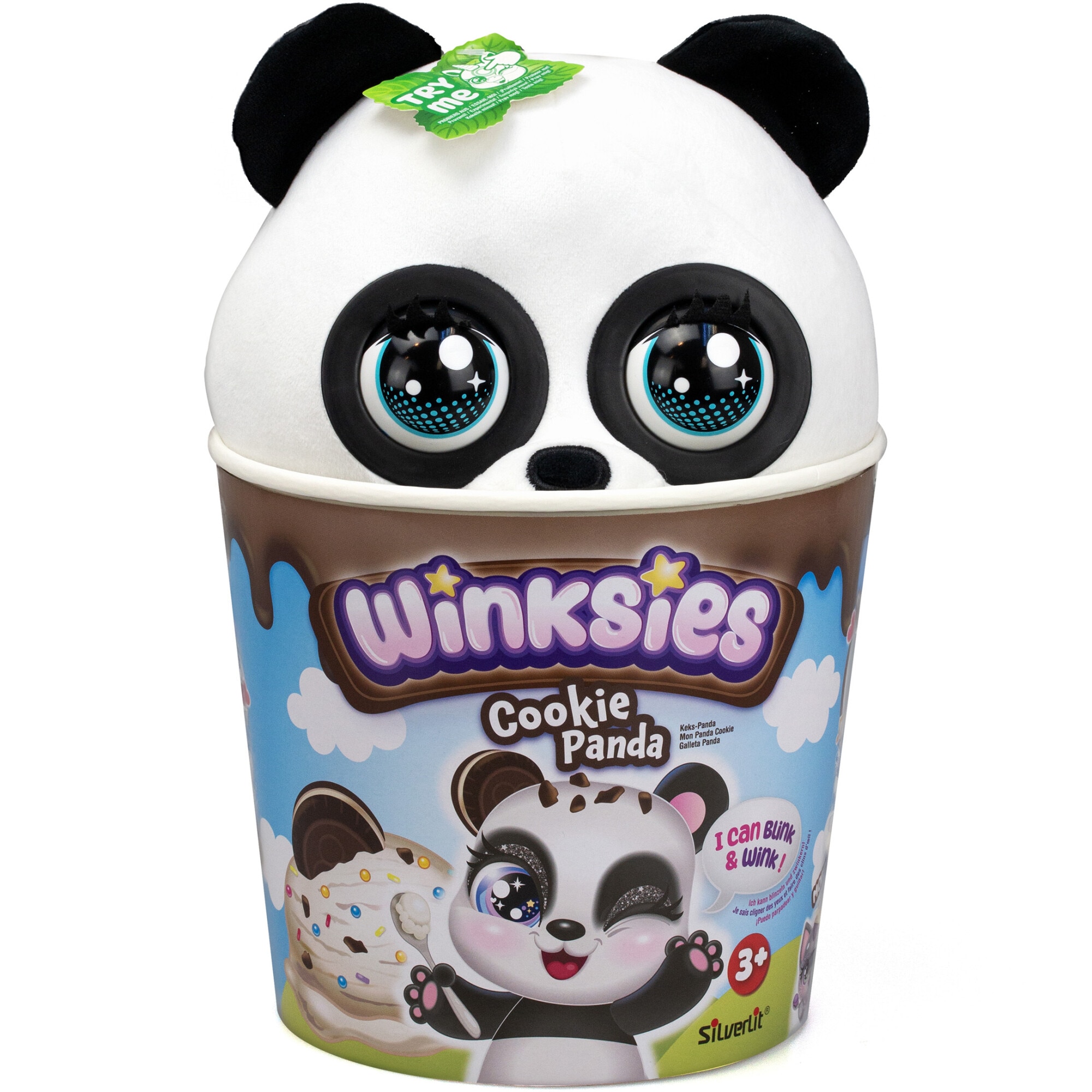 Jucarie de plus Winksies - Panda Interactiv - eMAG.ro