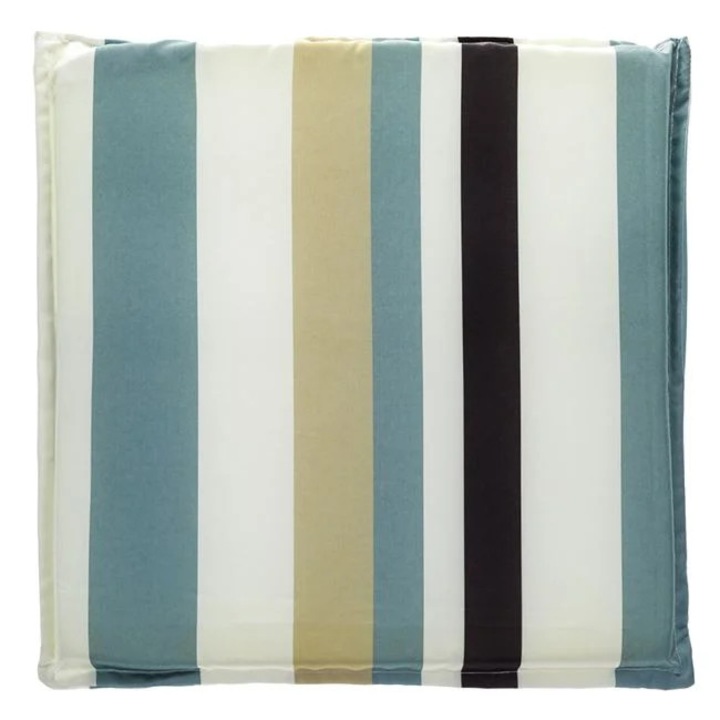 Perna pentru scaun, dimensiune 39x39 cm, doua fete, rezistenta la apa, prindere cu snur, Dungi