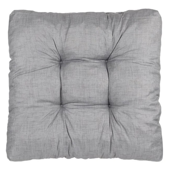 Perna de podea, dimensiune 54x59 cm, doua fete, Gri