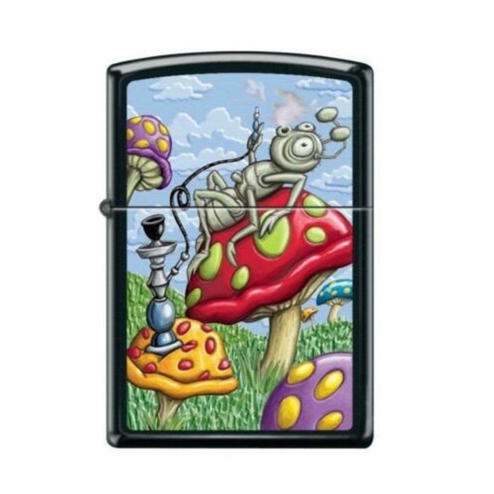 Bricheta Zippo 4361 Smoking Bug Design
