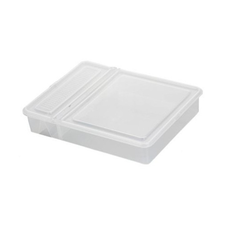Hranitor de podisor transparent, capacitate 1,3 kg
