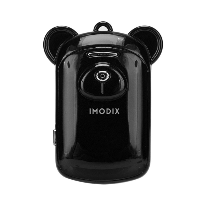 Шпионски гласов рекордер, вграден в ключодържател, IMODIX®, 8 GB памет, MP3 плейър, намаляване на фоновия шум, автоматично разпознаване на глас, Q6, черен