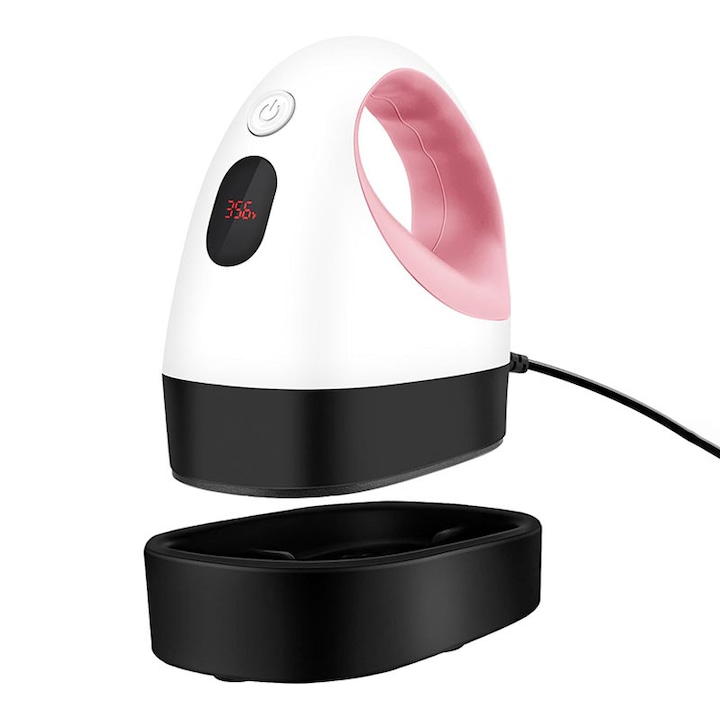 Mini presa imprimare termica, Rqiurpn, 3 niveluri de temperatura, Multifunctionala, Portabila, Pentru Tricouri, Pantofi, Genti, Palarii, Alb