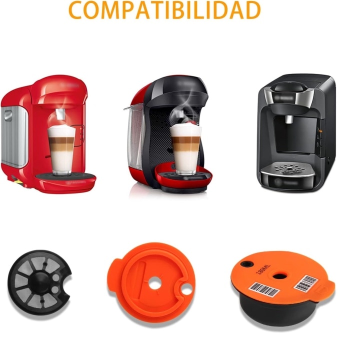 Capsule Caffè Riutilizzabili Per Macchine Bosch Tassimo - Filtri