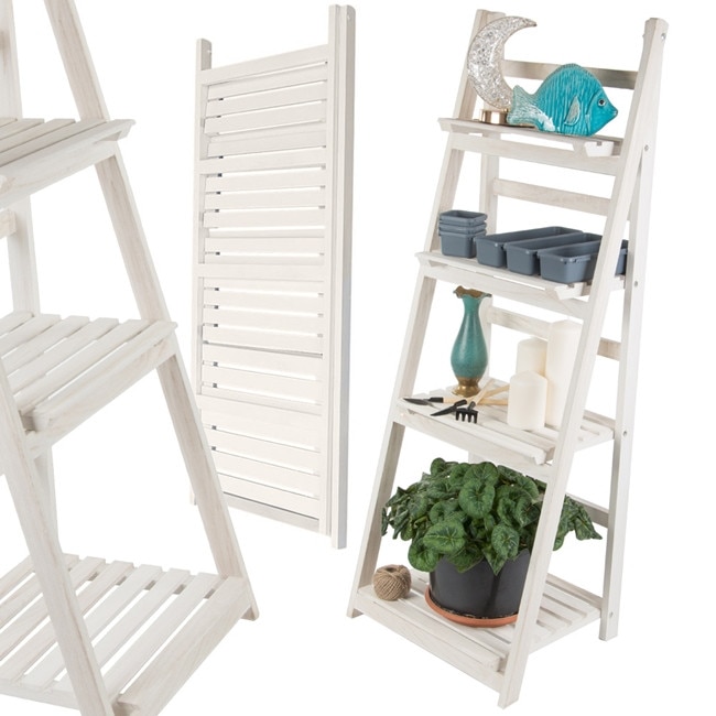 Stand Raft Stand / raft pentru ghivece plate tip etajera de flori cu 4 etaje ...
