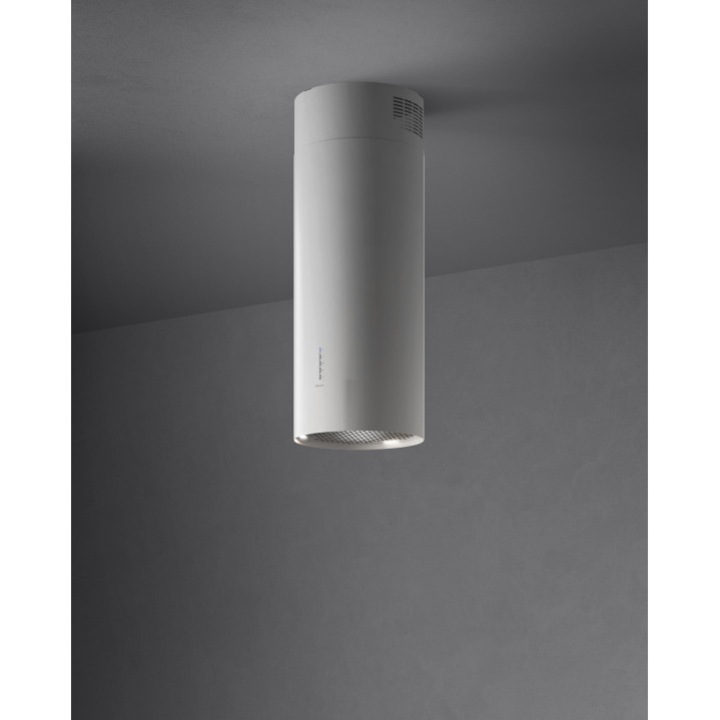 Hota insula FALMEC POLAR EVO ALB, 35cm, Motor 800 mc/h, Iluminare LED Dynamic si Dimabil, lasa A, Fabricatie Italia, Inox AISI 304, Garantie 5 ani