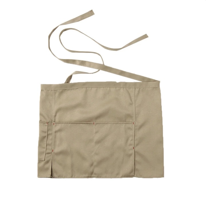 ZYBLSSBB, sort de talie scurt din poliester cu 3 buzunare LSM2xh01-BCS7013977, bej, 60 x 40 cm
