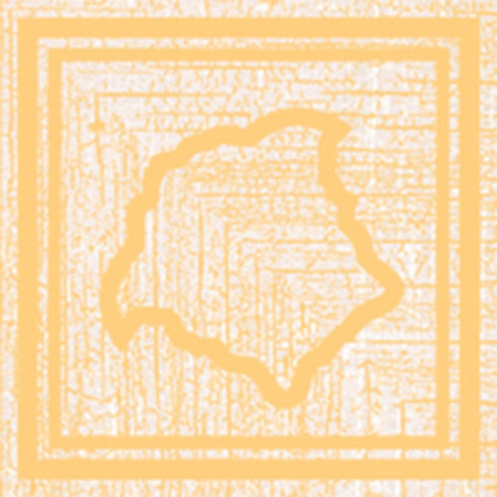 Versace ETERNO díszcsempék, eredeti dekorok, fautánzat, 20x20cm, 4 darab, fehér/arany