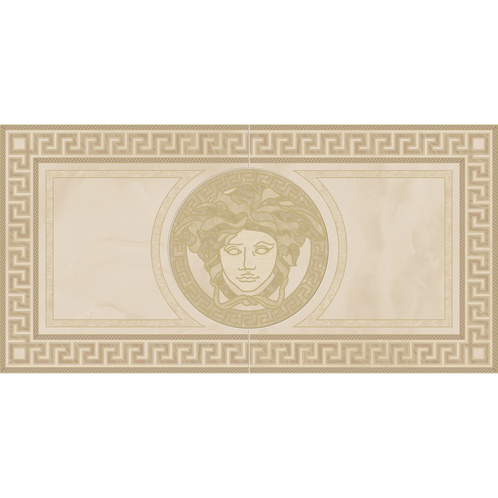 Versace Marble rózsa bézs csempe 585x1172cm, 1 darabos szett