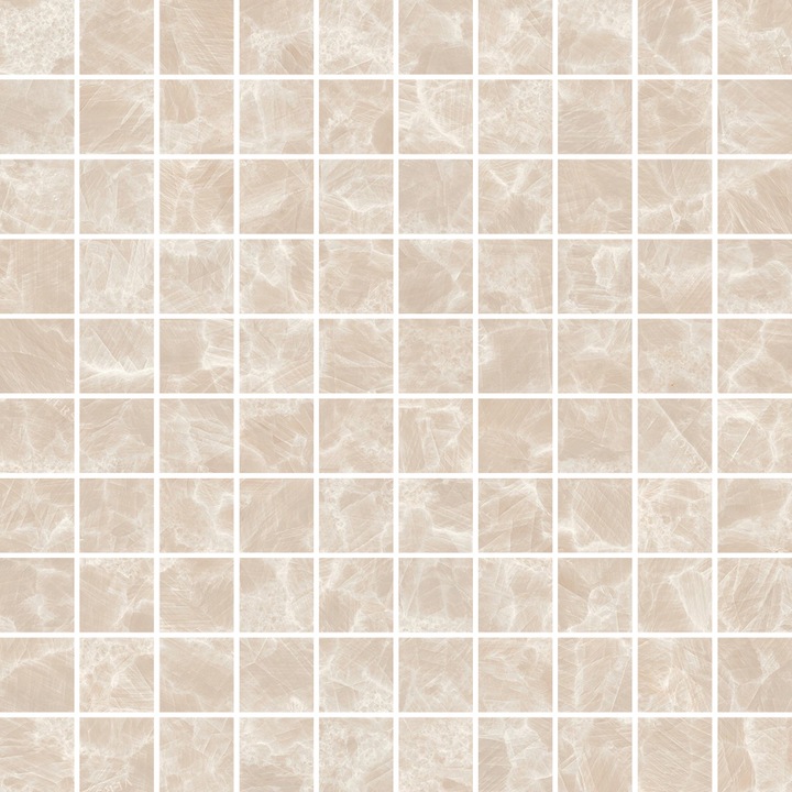 Декоративна чиния Versace, MOS T100, бежов цвят, 30x30см, комплект от 4 броя