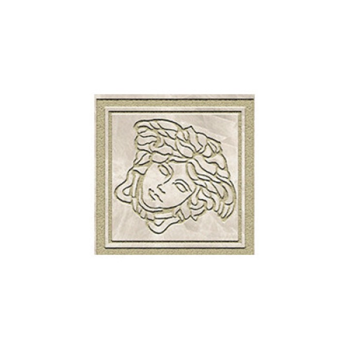Versace csempe TOZ.MED.LAP BIAN/ORO 9.8x9.8cm, 4 darabos szett