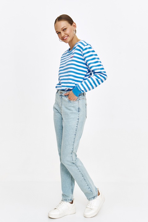 Top Secret, Blugi cu talie medie, Albastru glaciar