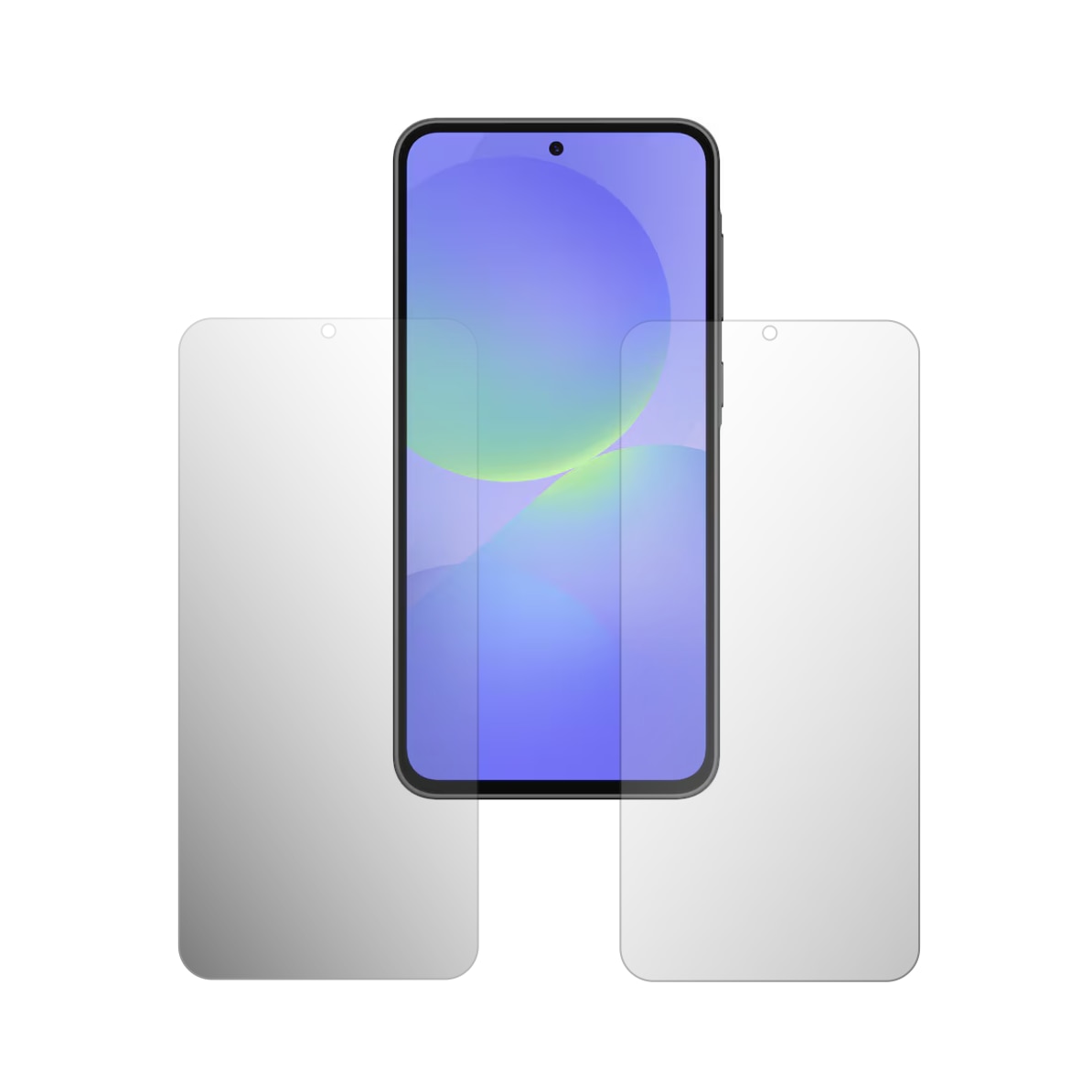 Set 2X Folie Protectie Ecran Folie24, pentru Samsung Galaxy A36, 1X Ultra-Clear + 1X Mata, Acoperire Totala Full-Display, Adezive, Flexibile cu Auto Regenerare