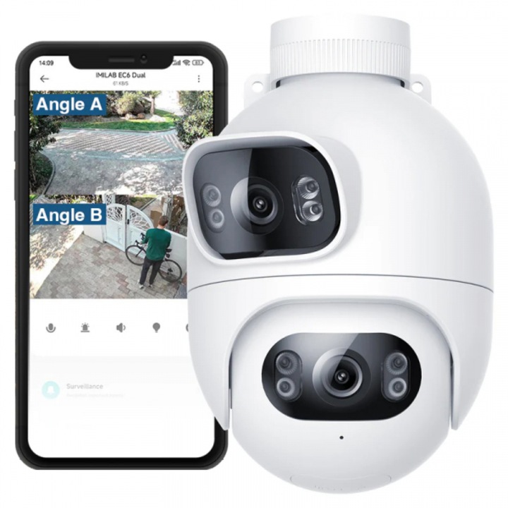 Камера за сигурност Xiaomi Imilab EC6 Dual Outdoor Serurity Camera, 248471