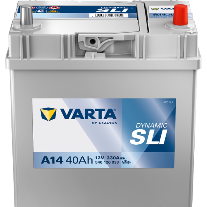 Акумулатор Varta Dynamic SLI 40Ah 330A A14 540126033
