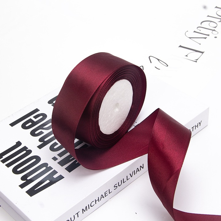 Панделка, Enforose, тъкана, вишневочервена