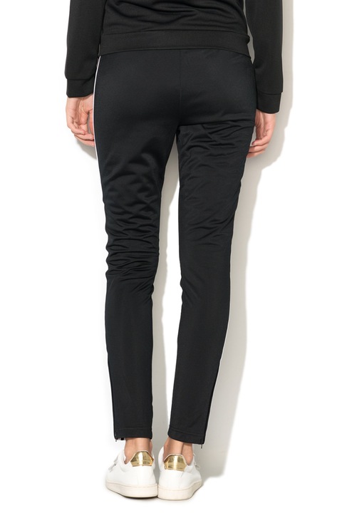 Adidas ORIGINALS, Pantaloni sport cu snur in talie SST, Negru, 42