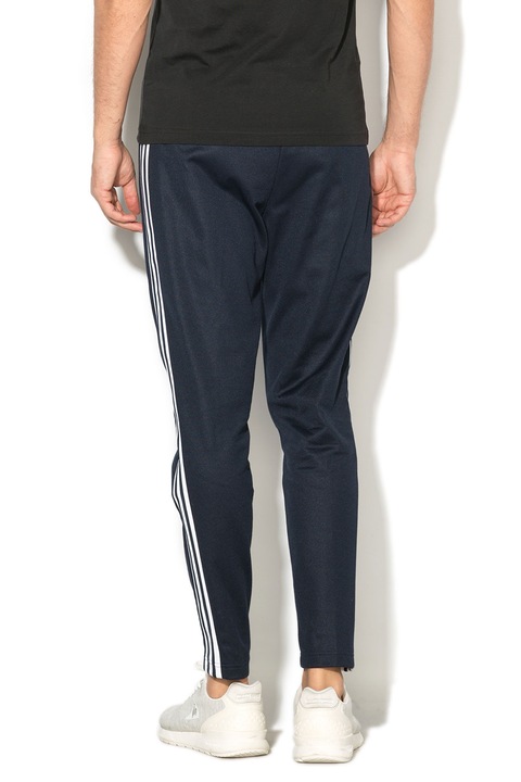 Adidas ORIGINALS, Pantaloni sport cu snur si buzunare cu fermoar, Bleumarin inchis, S