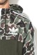 Adidas ORIGINALS, Jacheta cu model camuflaj, Verde militar, S