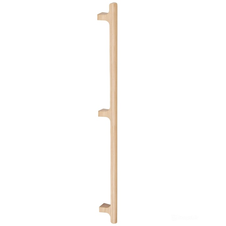 Maner lung pentru mobila Hinoki Wood Big, finisaj natur, L:915 mm