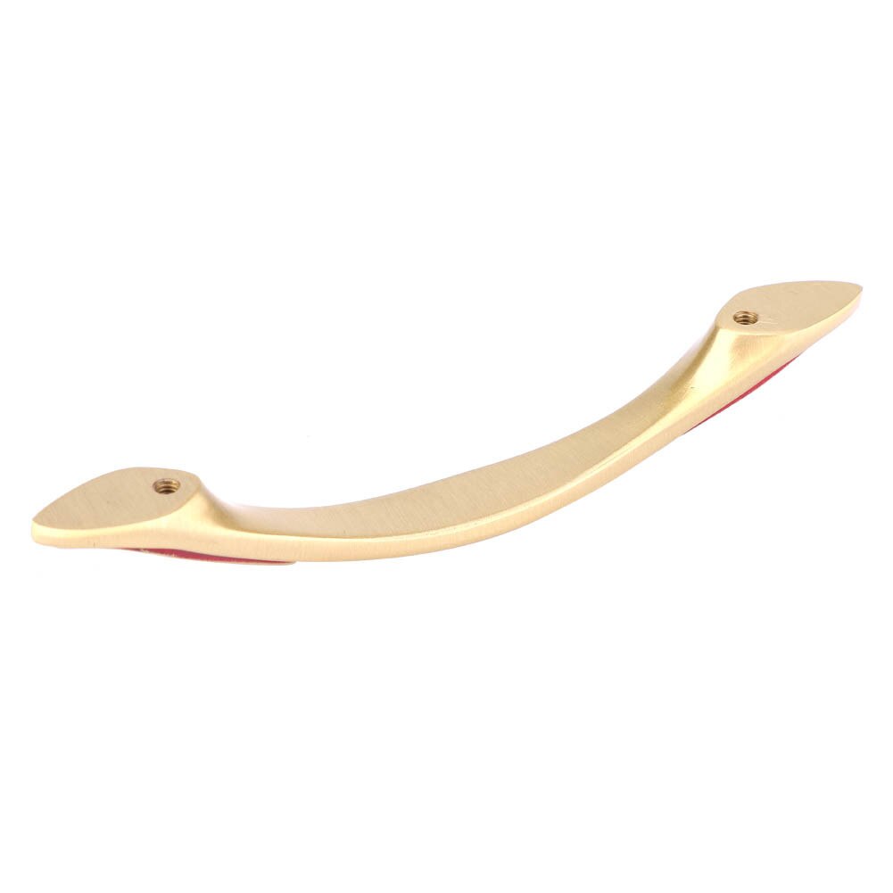 Manere de mobila din alama, Enforose, roz auriu, 137x13x23mm, set 1 ...