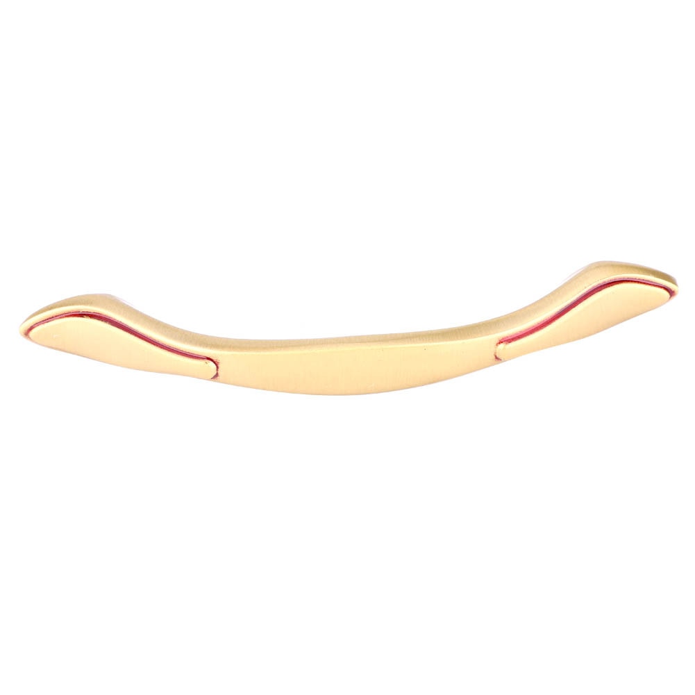 Manere de mobila din alama, Enforose, roz auriu, 137x13x23mm, set 1 ...