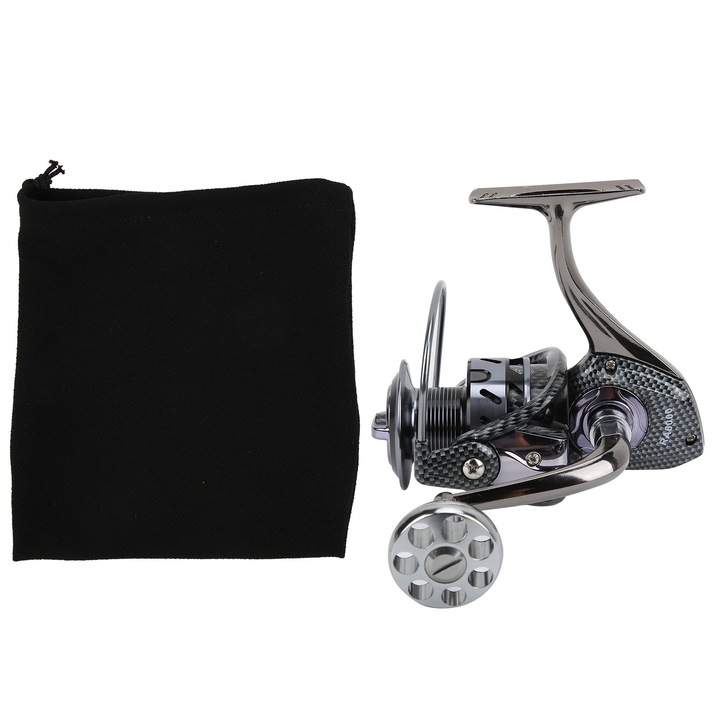 Макара Enforose RA6000, метал, 13+1BB, 5.5:1, 513гр, комплект с чанта за съхранение