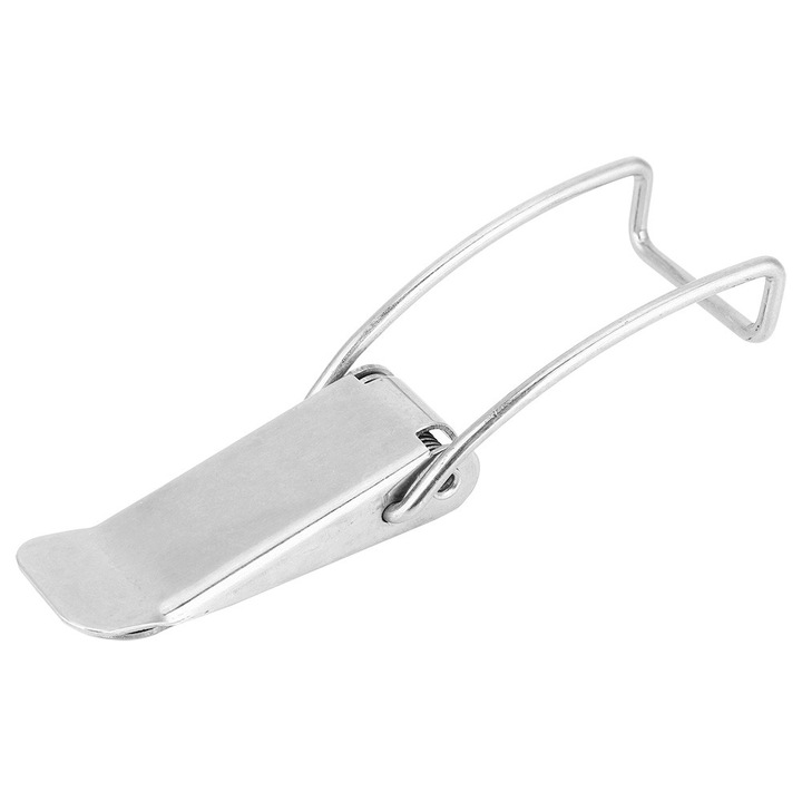 Incuietoare de fixare cu arc pentru oala, metal, 6pcs, rezistent la impact, usor de instalat