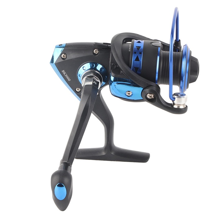 Enforose BK3000 orsó, alumínium, fekete és kék, összecsukható kivitel, 300g súly