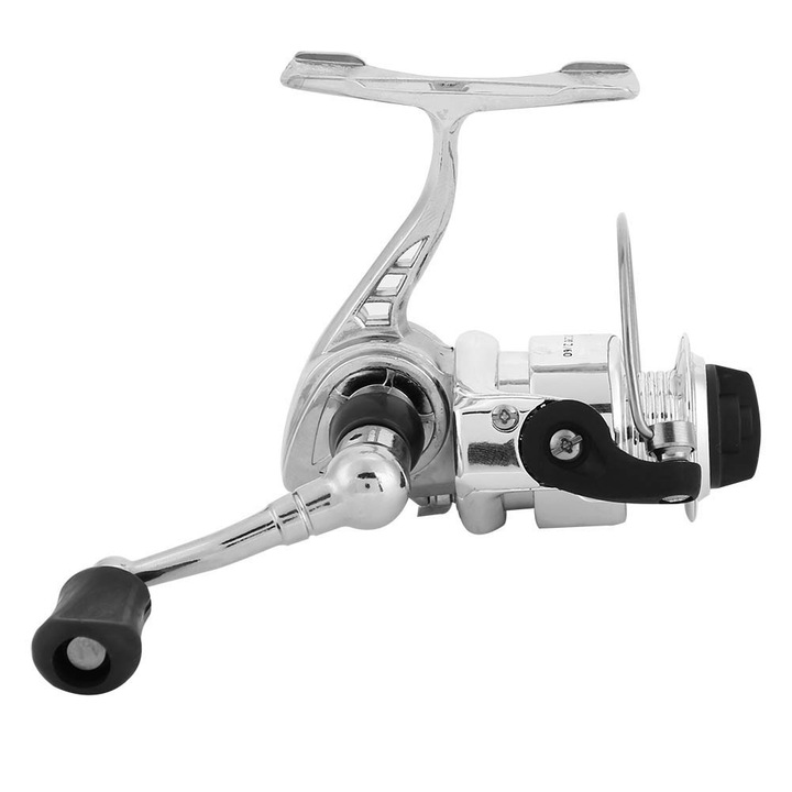 Mulineta metalica mini pentru apa sarata si dulce, design ergonomic, dimensiune mica