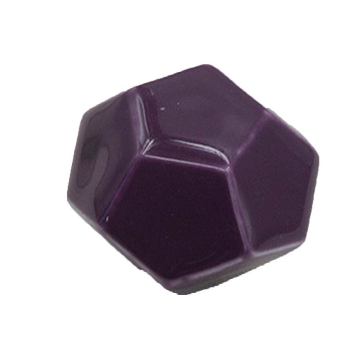 Maner pentru usa din ceramica an forma de diamant pentru sertar dulap dulap mobila maner (violet)