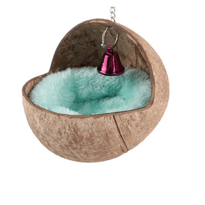 Culcus pentru animale Enforose, forma rotunda, design prietenos cu animalele, usor de curatat, 30x30cm