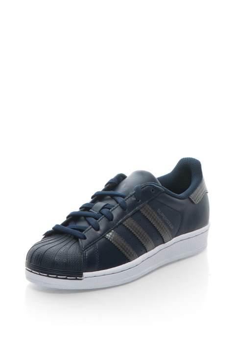Adidas ORIGINALS, Pantofi sport Superstar, Bleumarin inchis, 36 EU