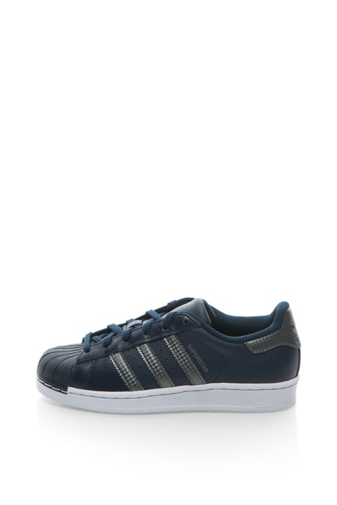 Adidas ORIGINALS, Pantofi sport Superstar, Bleumarin inchis, 36 EU