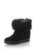 Liu Jo, Ghete din piele intoarsa cu platforma wedge ascunsa Olivia, Negru, 39