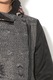 DESIGUAL, Haina cu gluga detasabila, negru, gri, 40