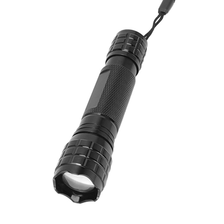 Mini hordozható, 850 nm-es, zoomolható infravörös LED-es zseblámpa vadászathoz