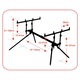 Rod pod, Baracuda, RP10, pentru 4 lansete