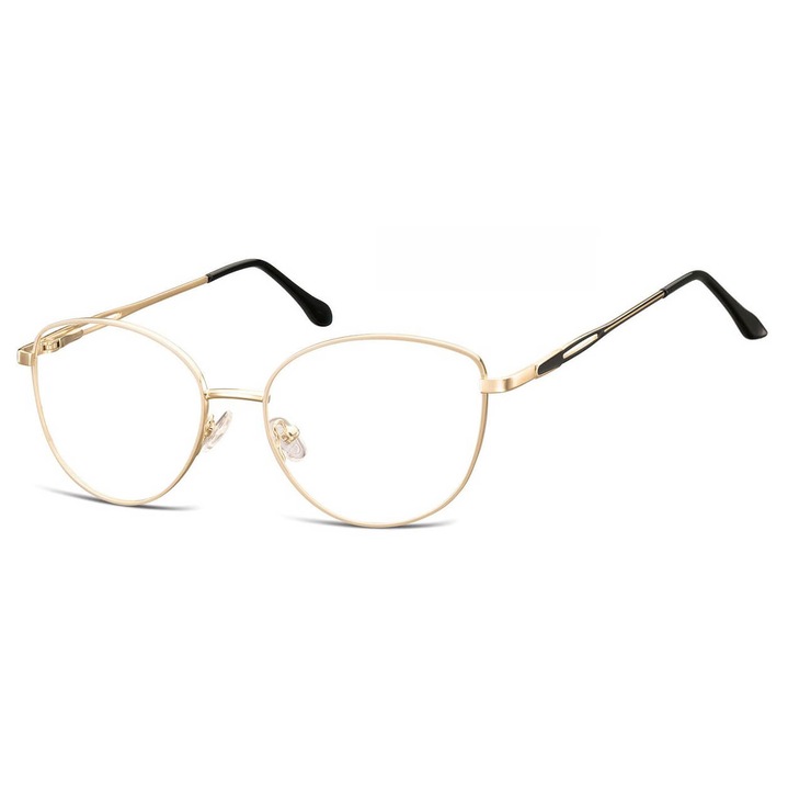 Ochelari Sunoptic M296, dimensiuni 12.5x4.1cm, set cu etui si stergator