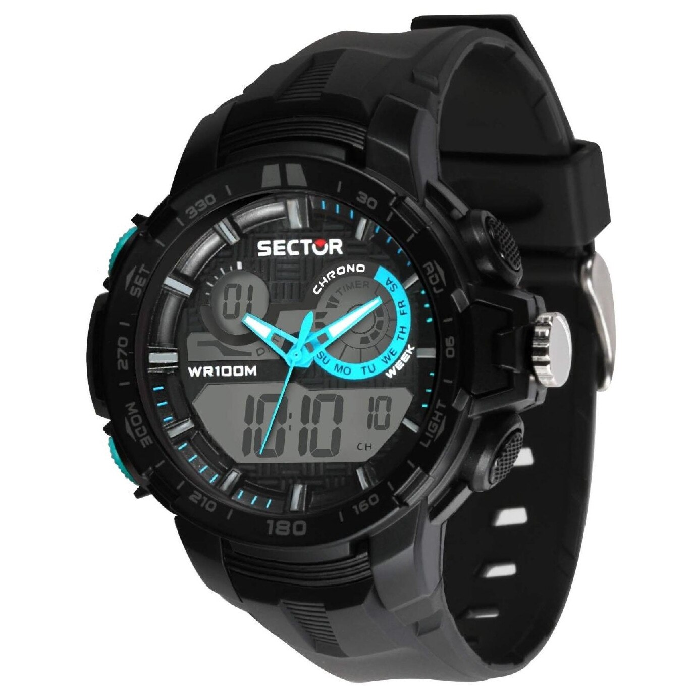 Ceas barbatesc Sector R3251508003 Quartz Negru