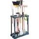 Organizator Scule Gradina, 10 Sloturi, Suport Depozitare Garage, Capacitate pentru Ustensile cu Maner Lung/Grebla/Matura/Lopata, Material PP, Ideal pentru Curte, Magazie, Aer Liber