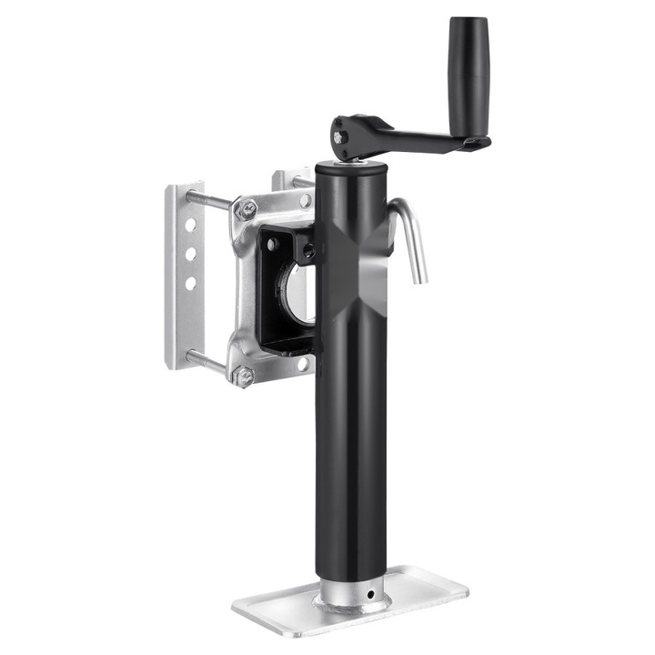 Крик за ремарке, модел 907 кг, въртяща се стойка, паркинг стойка, предназначена за ремаркета, регулируема 265-515 мм