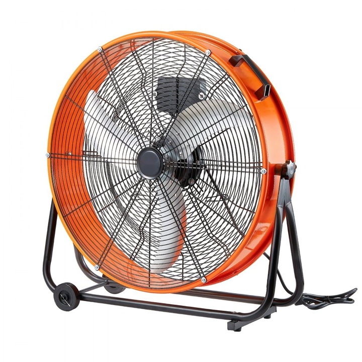 Ventilator tambur industrial, 24 inch, viteza mare, viteza variabila infinit, 7935 CFM
